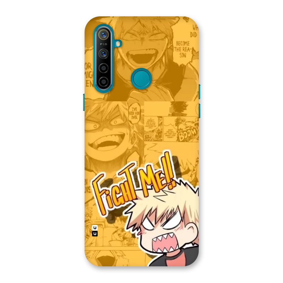 Fight Me Challenge Back Case for Realme 5i