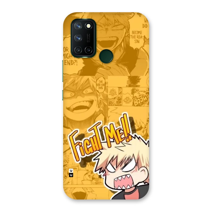 Fight Me Challenge Back Case for Realme 7i