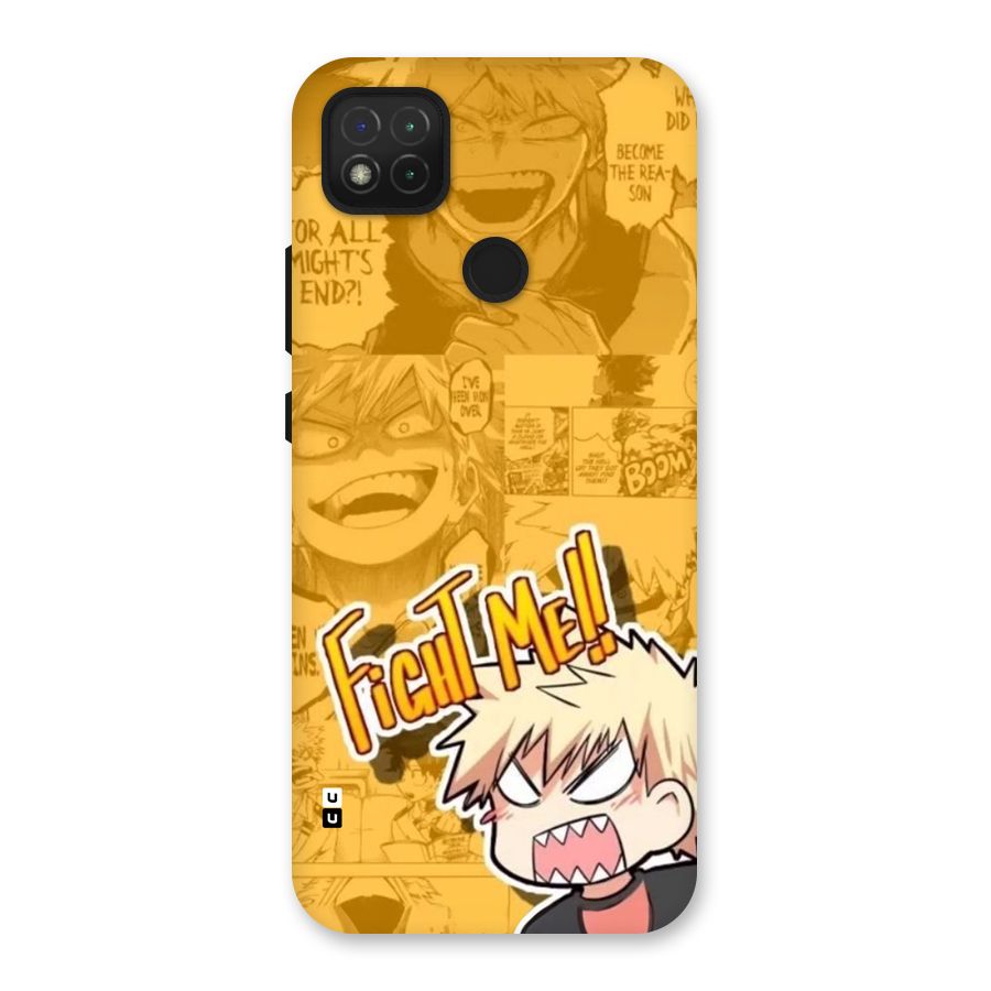 Fight Me Challenge Back Case for Redmi 9 Activ