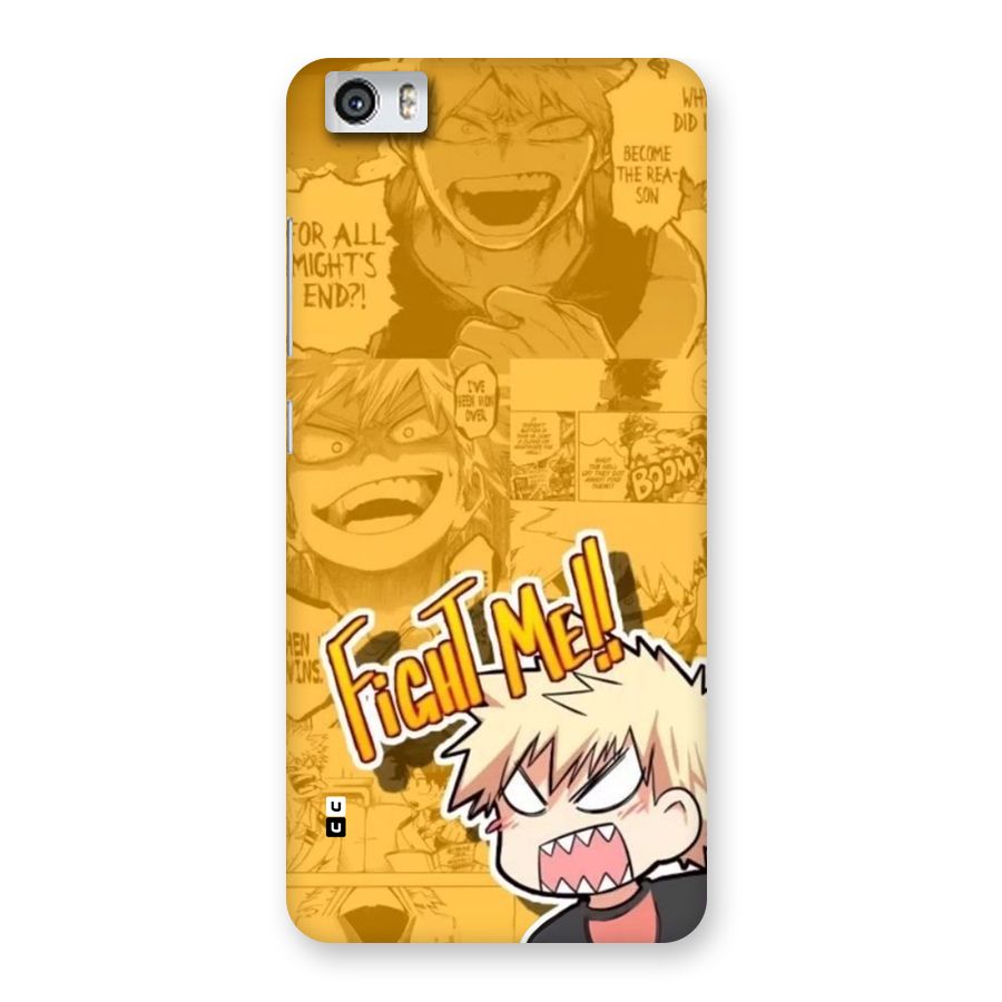 Fight Me Challenge Back Case for Redmi Mi 5