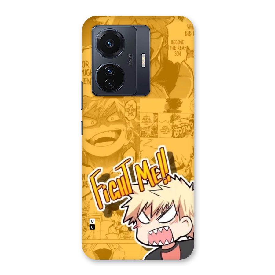 Fight Me Challenge Back Case for Vivo T1 Pro