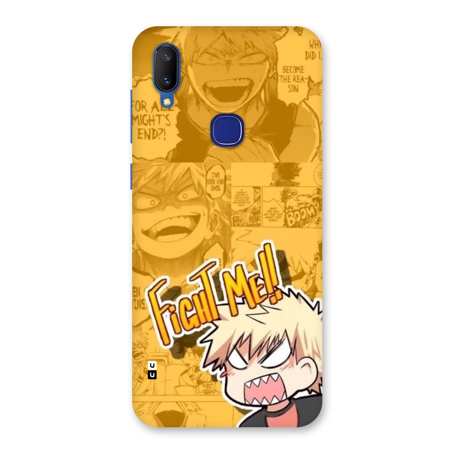 Fight Me Challenge Back Case for Vivo V11