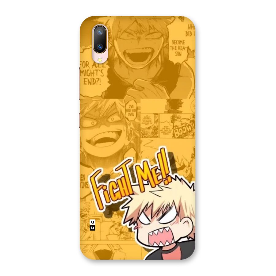 Fight Me Challenge Back Case for Vivo V11 Pro