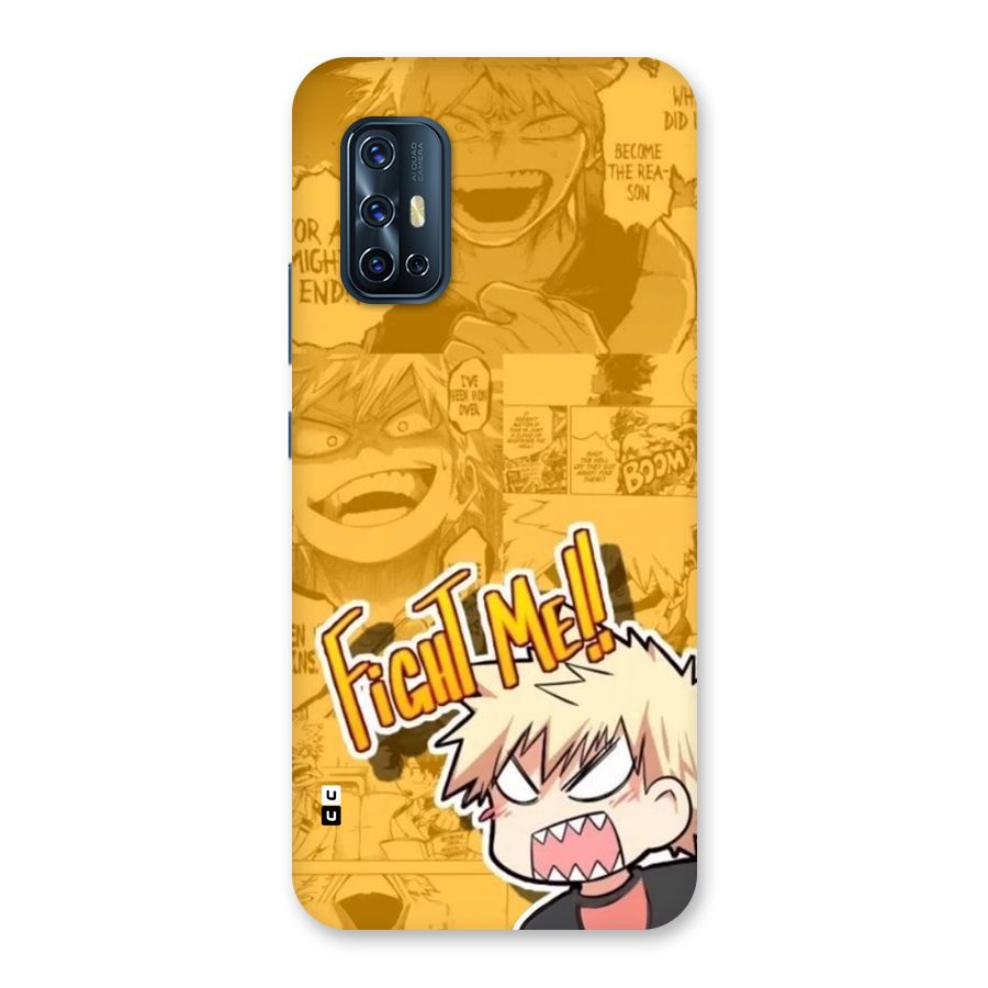 Fight Me Challenge Back Case for Vivo V17