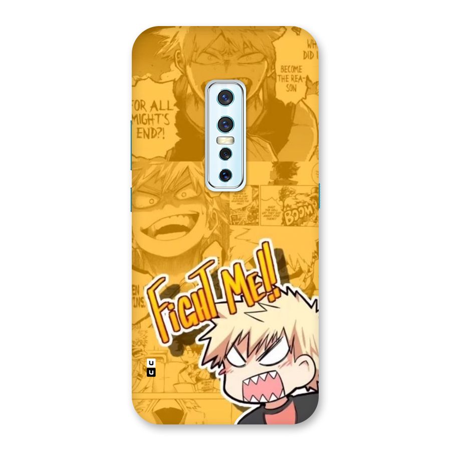Fight Me Challenge Back Case for Vivo V17 Pro