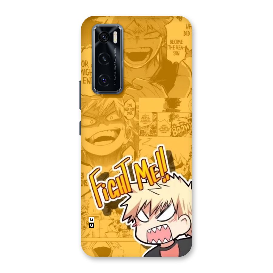 Fight Me Challenge Back Case for Vivo V20 SE