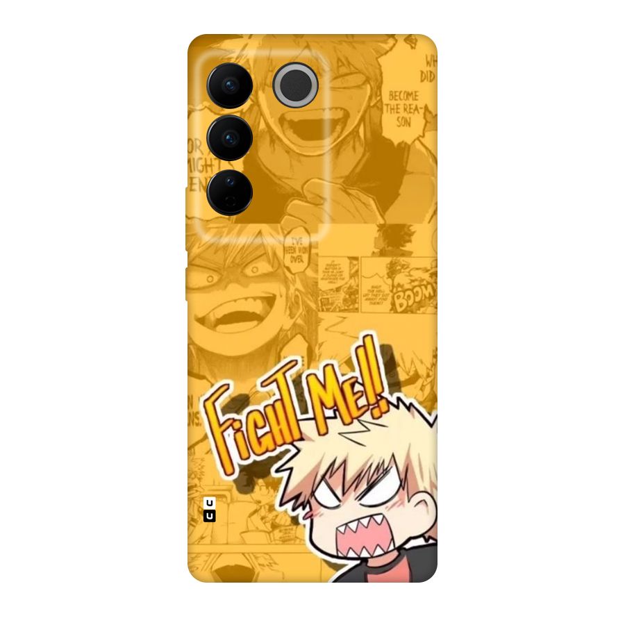 Fight Me Challenge Back Case for Vivo V27