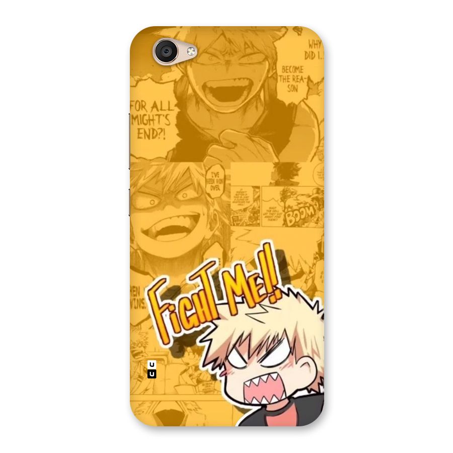 Fight Me Challenge Back Case for Vivo V5 Plus