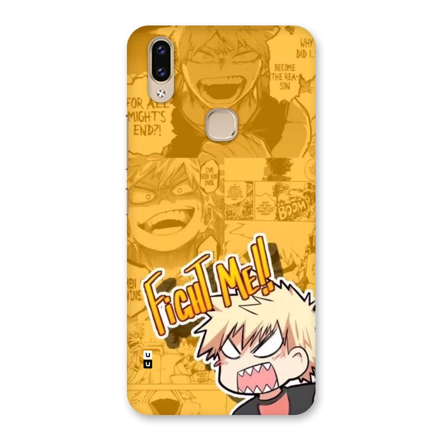 Fight Me Challenge Back Case for Vivo V9 Youth