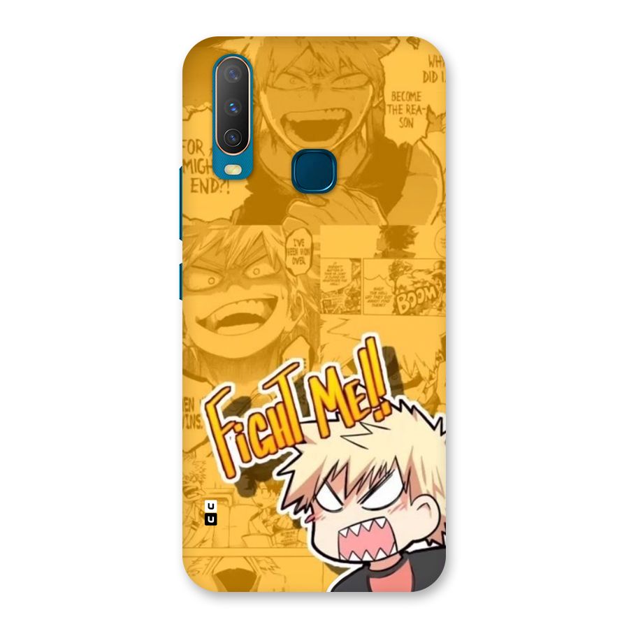 Fight Me Challenge Back Case for Vivo Y11