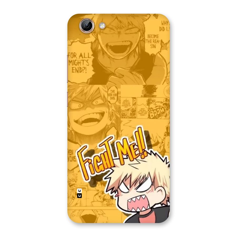 Fight Me Challenge Back Case for Vivo Y71
