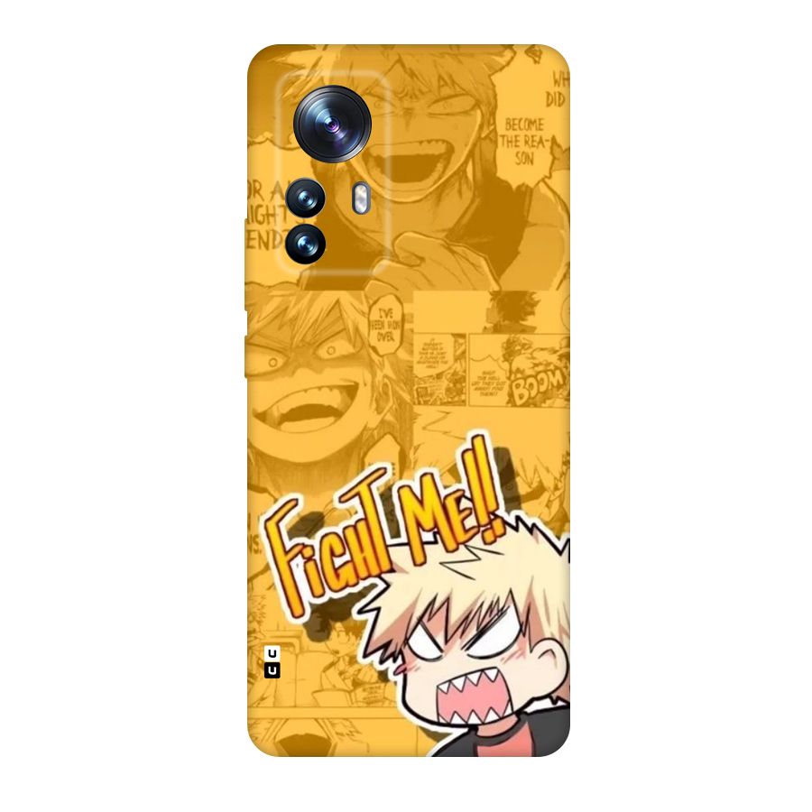 Fight Me Challenge Back Case for Xiaomi 12 Pro
