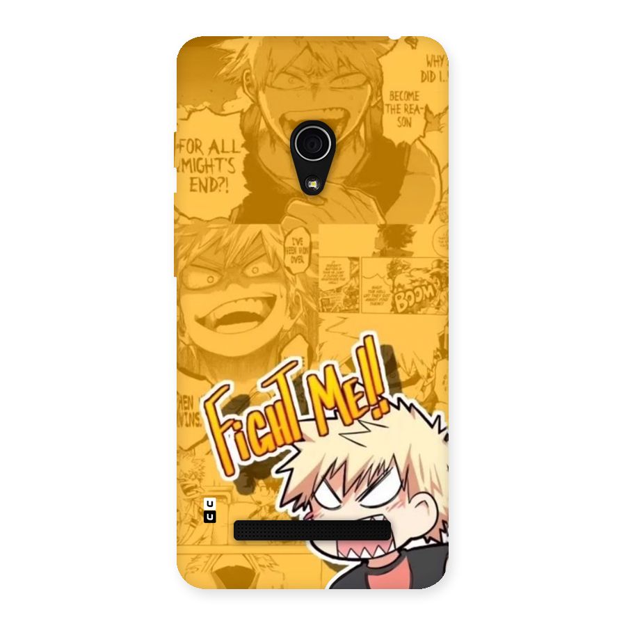 Fight Me Challenge Back Case for Zenfone 5