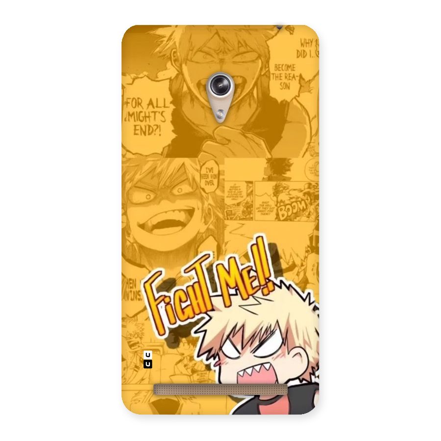 Fight Me Challenge Back Case for Zenfone 6