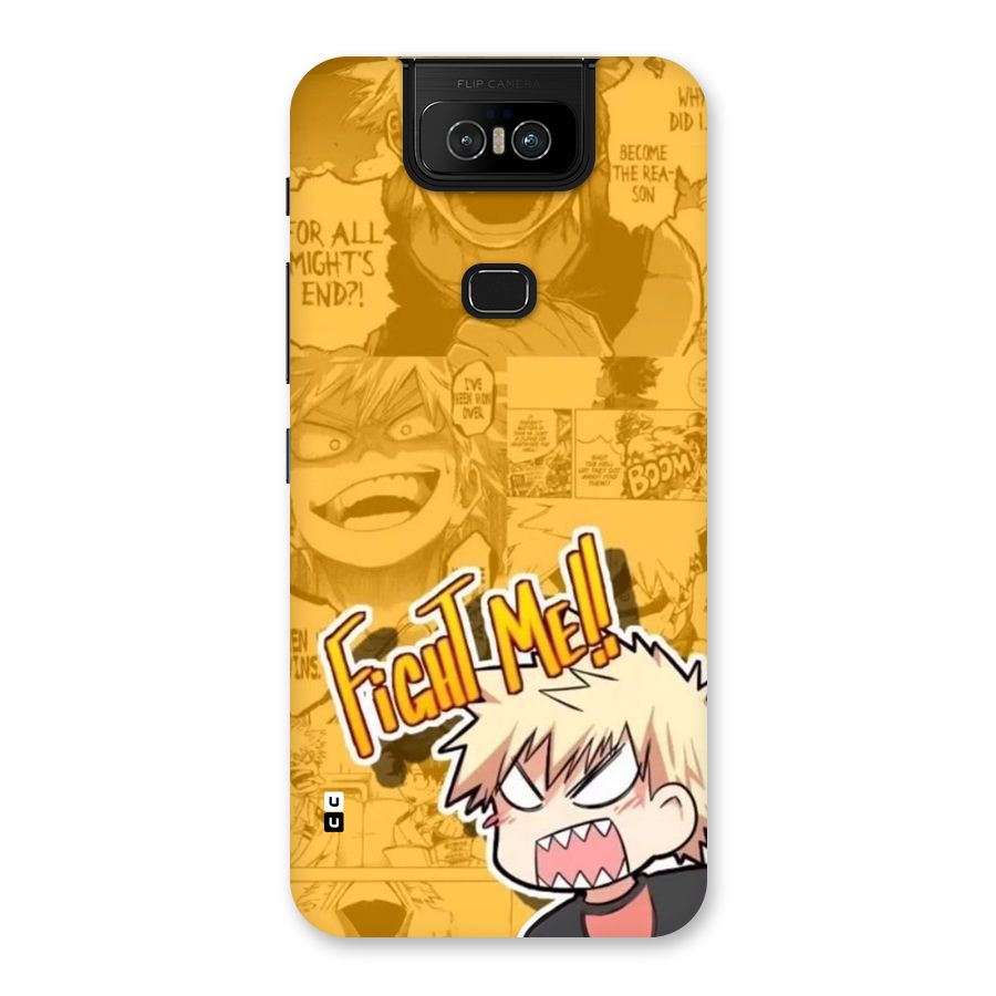 Fight Me Challenge Back Case for Zenfone 6z