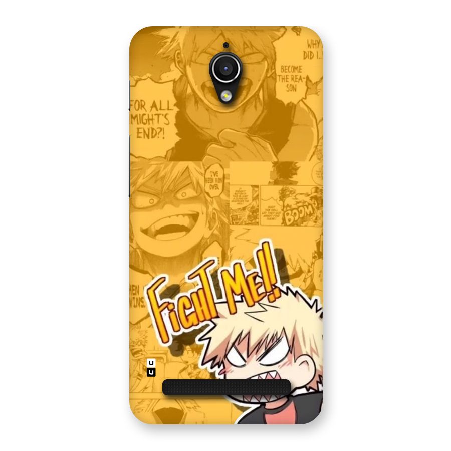 Fight Me Challenge Back Case for Zenfone Go