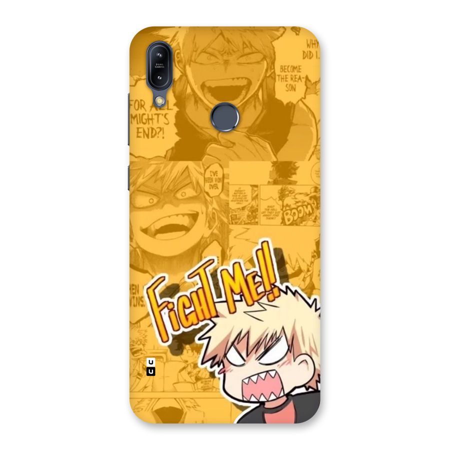 Fight Me Challenge Back Case for Zenfone Max M2