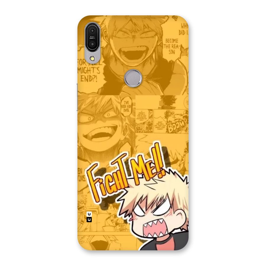 Fight Me Challenge Back Case for Zenfone Max Pro M1