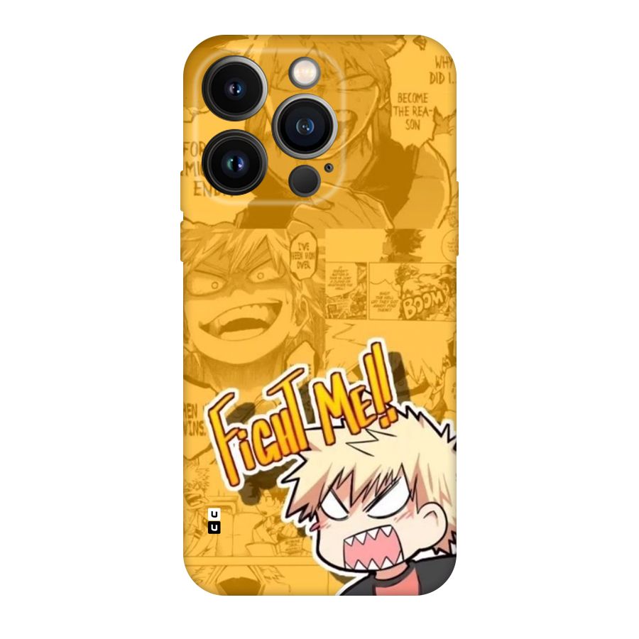 Fight Me Challenge Back Case for iPhone 14 Pro