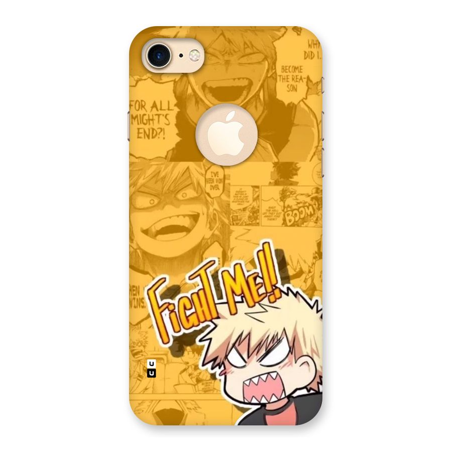 Fight Me Challenge Back Case for iPhone 7 Logo Cut