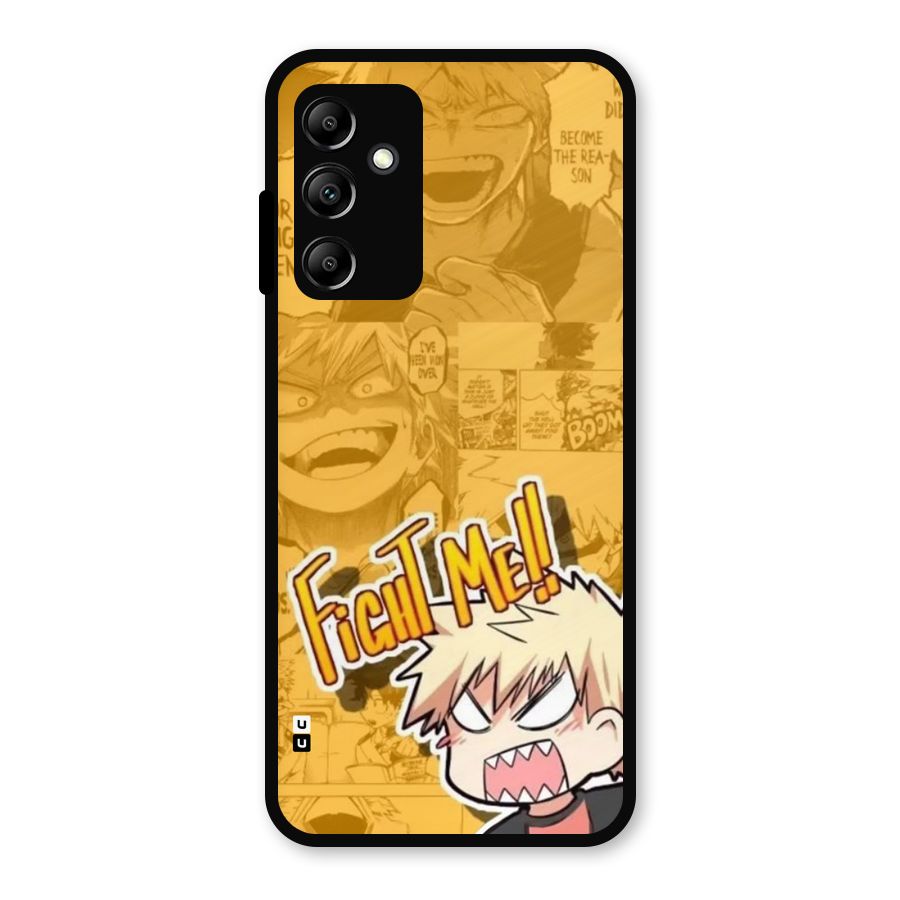 Fight Me Challenge Metal Back Case for Galaxy A14 5G