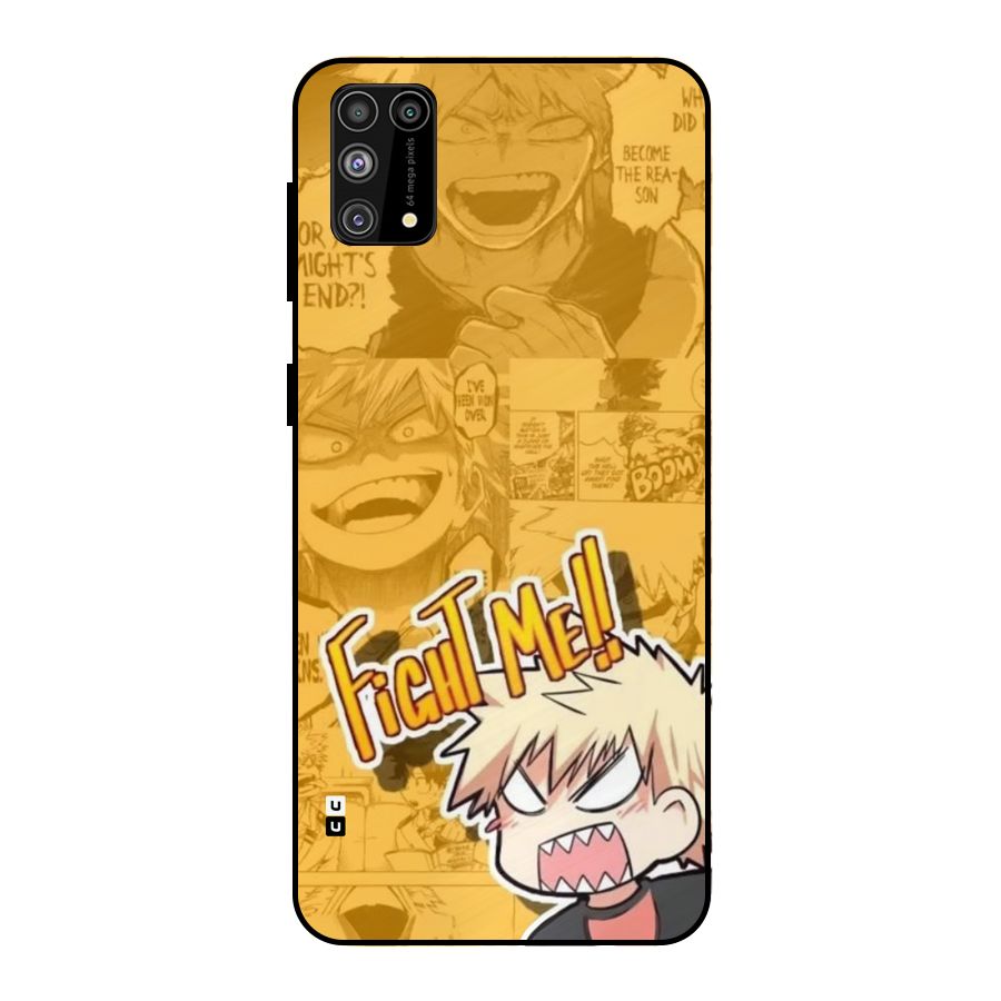 Fight Me Challenge Metal Back Case for Galaxy F41