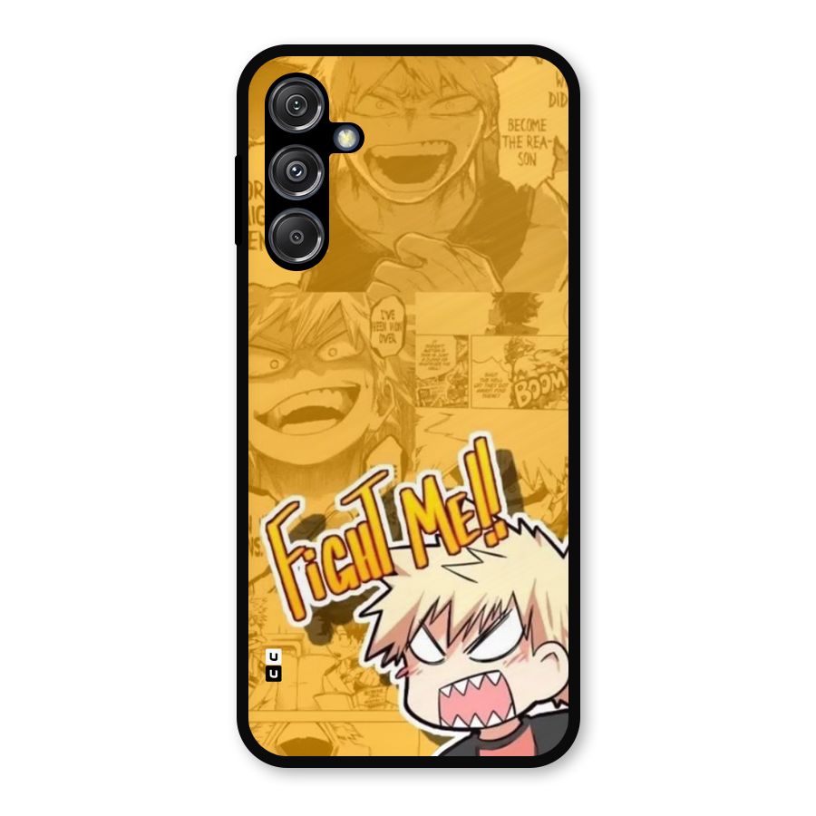 Fight Me Challenge Metal Back Case for Galaxy M34 5G