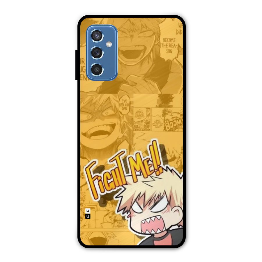 Fight Me Challenge Metal Back Case for Galaxy M52 5G
