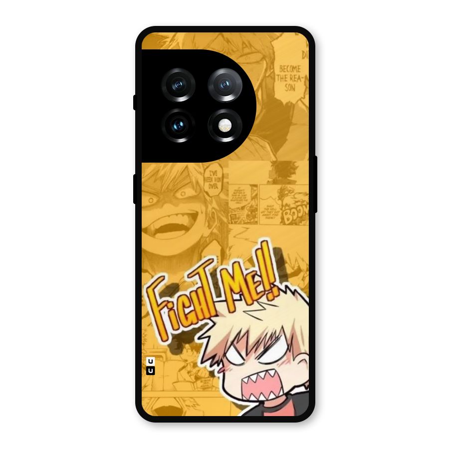 Fight Me Challenge Metal Back Case for OnePlus 11