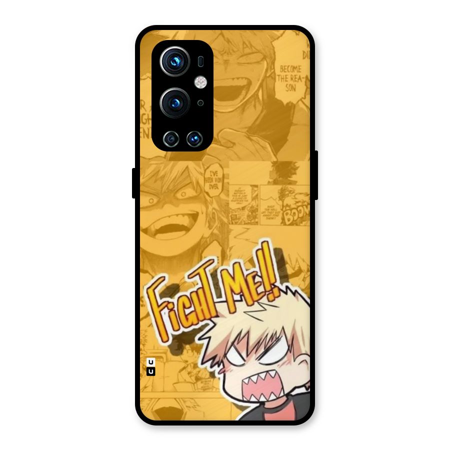 Fight Me Challenge Metal Back Case for OnePlus 9 Pro