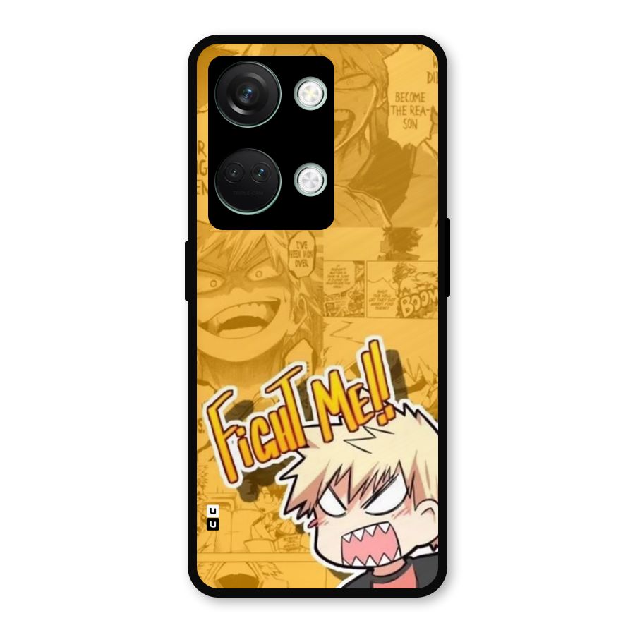 Fight Me Challenge Metal Back Case for OnePlus Nord 3
