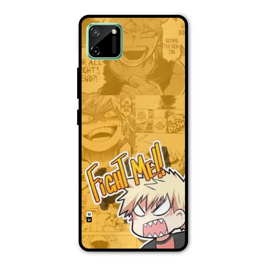 Fight Me Challenge Metal Back Case for Realme C11