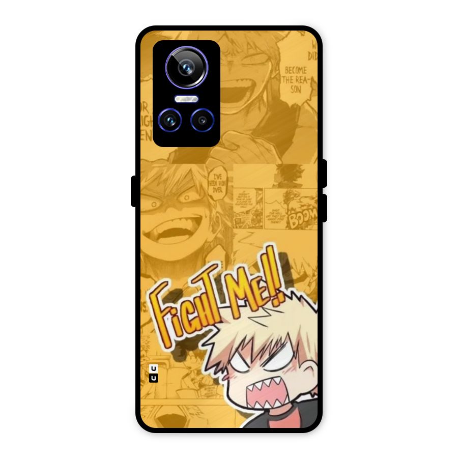 Fight Me Challenge Metal Back Case for Realme GT Neo 3