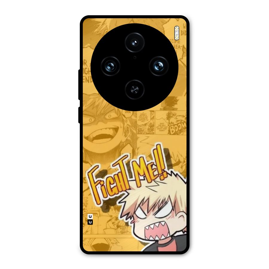 Fight Me Challenge Metal Back Case for Vivo X100 Pro