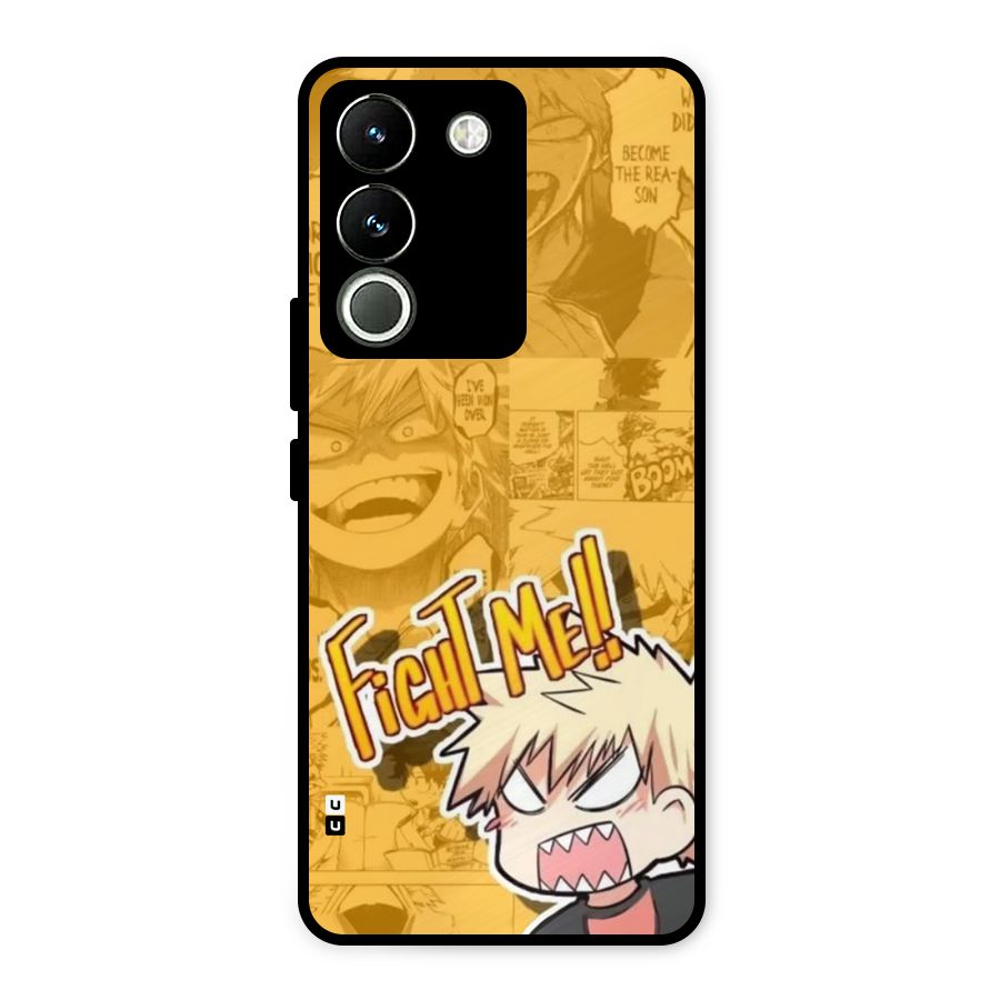 Fight Me Challenge Metal Back Case for Vivo Y200