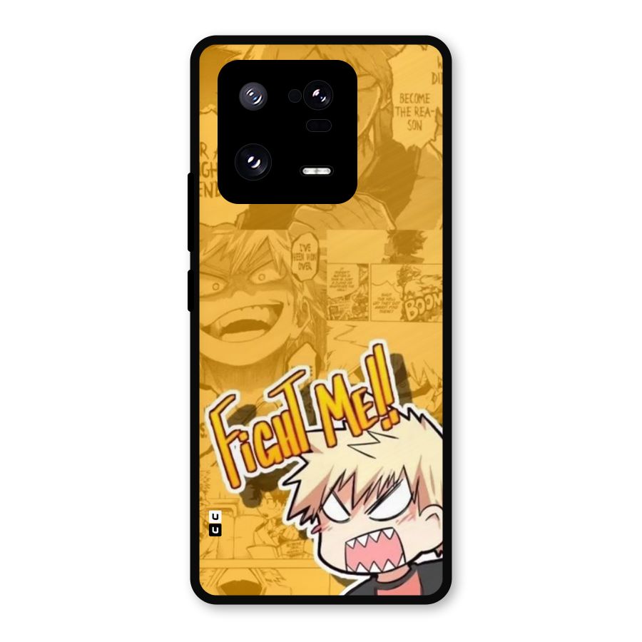 Fight Me Challenge Metal Back Case for Xiaomi 13 Pro