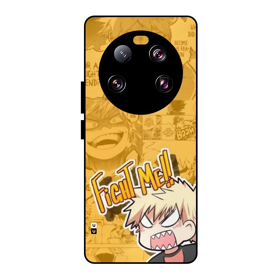 Fight Me Challenge Metal Back Case for Xiaomi 13 Ultra