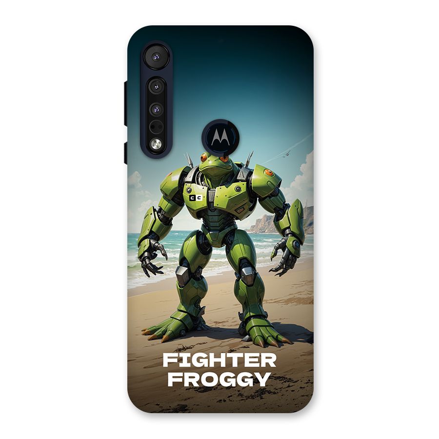 Fighter Froggy Back Case for Motorola One Macro