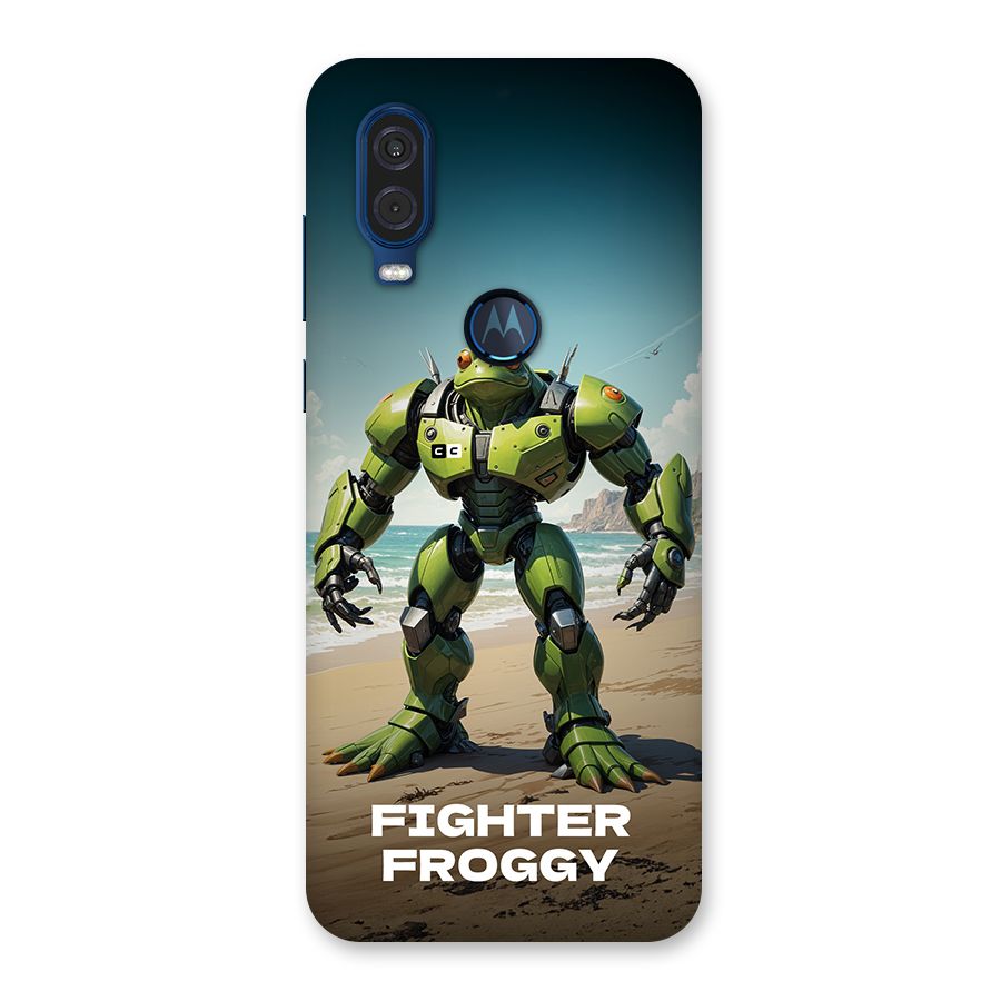 Fighter Froggy Back Case for Motorola One Vision