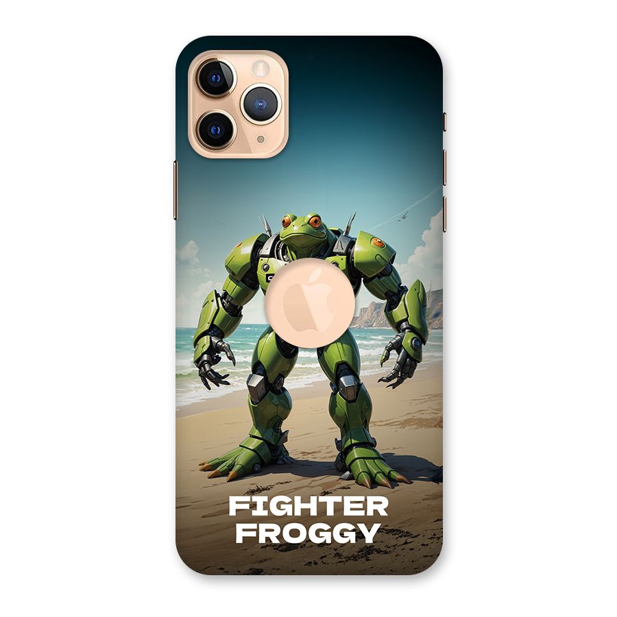 Fighter Froggy Back Case for iPhone 11 Pro Max Logo Cut