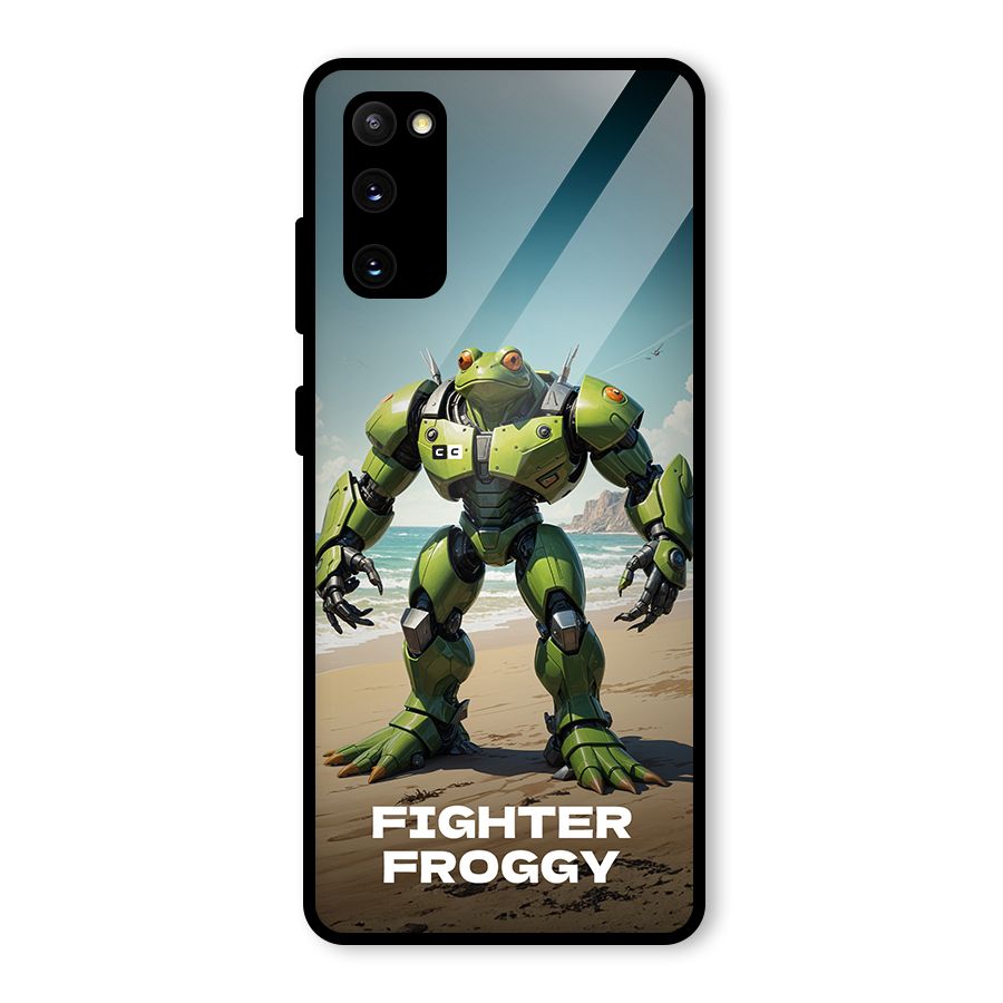 Fighter Froggy Glass Back Case for Galaxy S20 FE