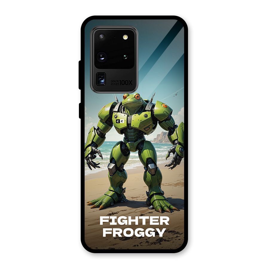 Fighter Froggy Glass Back Case for Galaxy S20 Ultra
