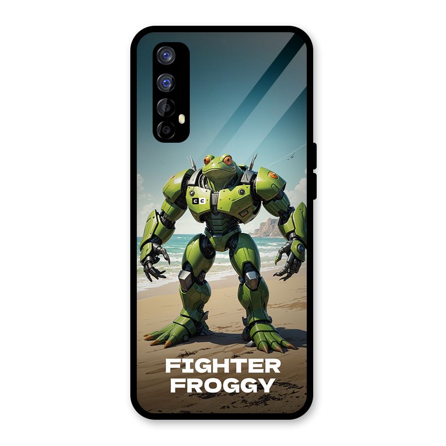 Fighter Froggy Glass Back Case for Realme 7