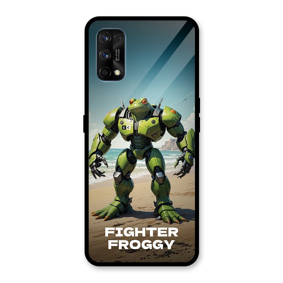 Fighter Froggy Glass Back Case for Realme 7 Pro