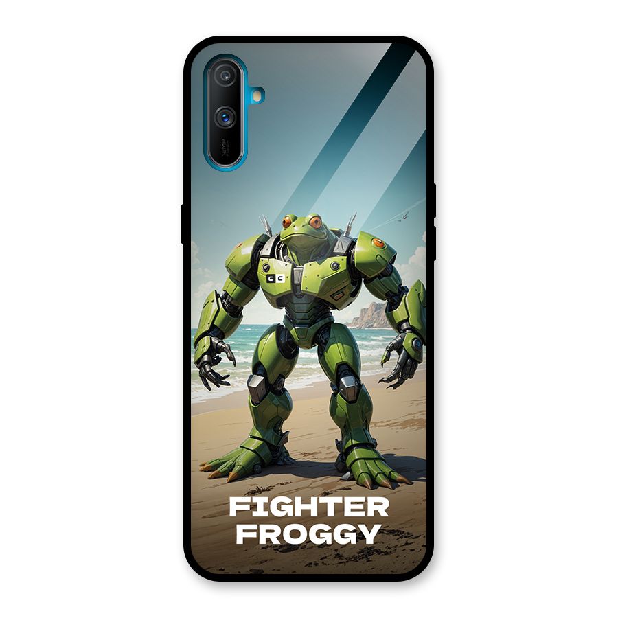 Fighter Froggy Glass Back Case for Realme C3