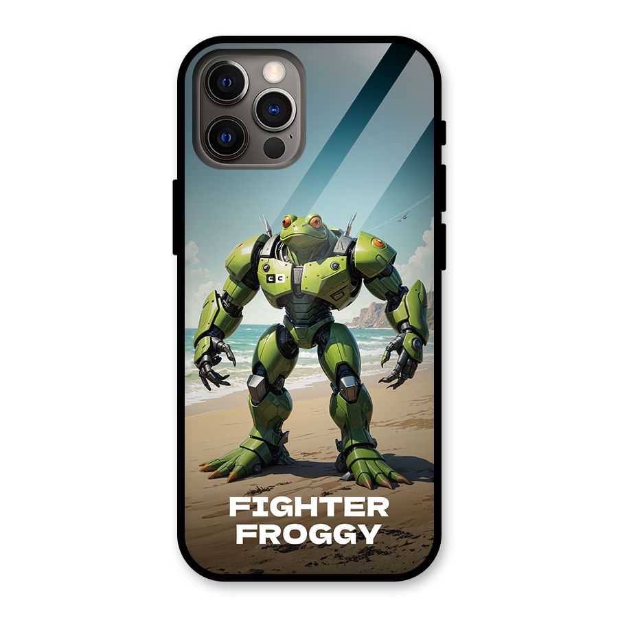 Fighter Froggy Glass Back Case for iPhone 12 Pro