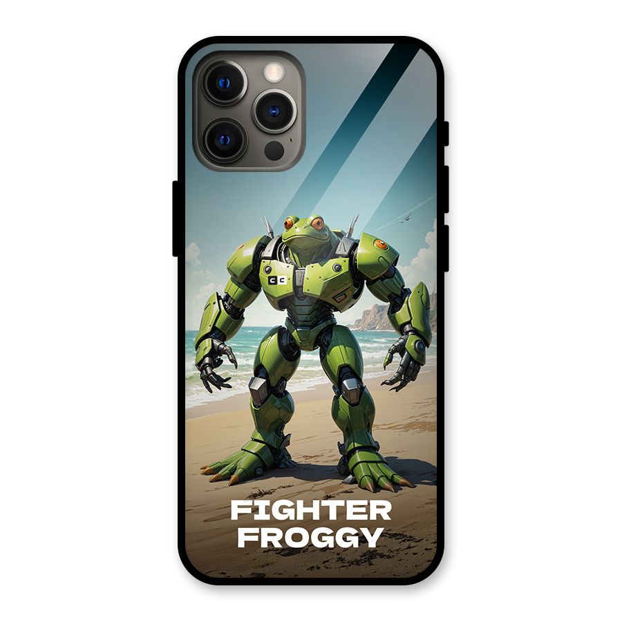 Fighter Froggy Glass Back Case for iPhone 12 Pro Max
