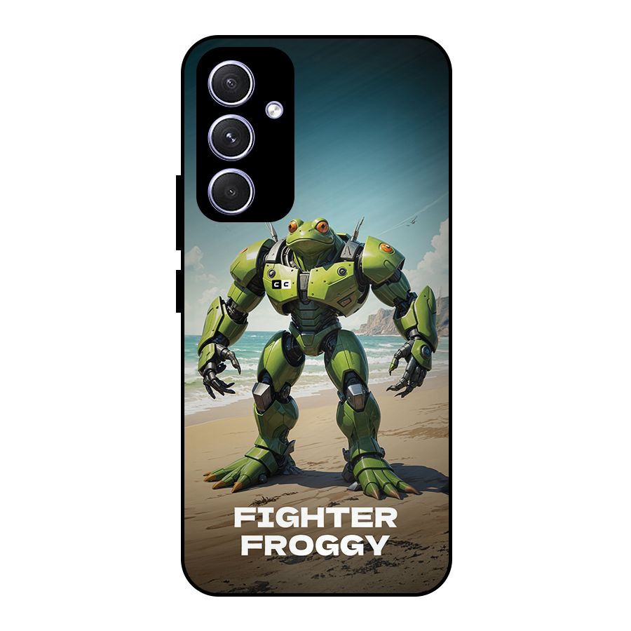 Fighter Froggy Metal Back Case for Galaxy A54
