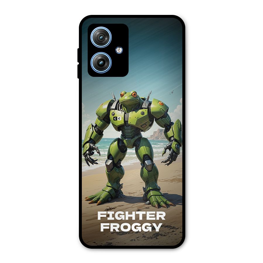 Fighter Froggy Metal Back Case for Moto G54