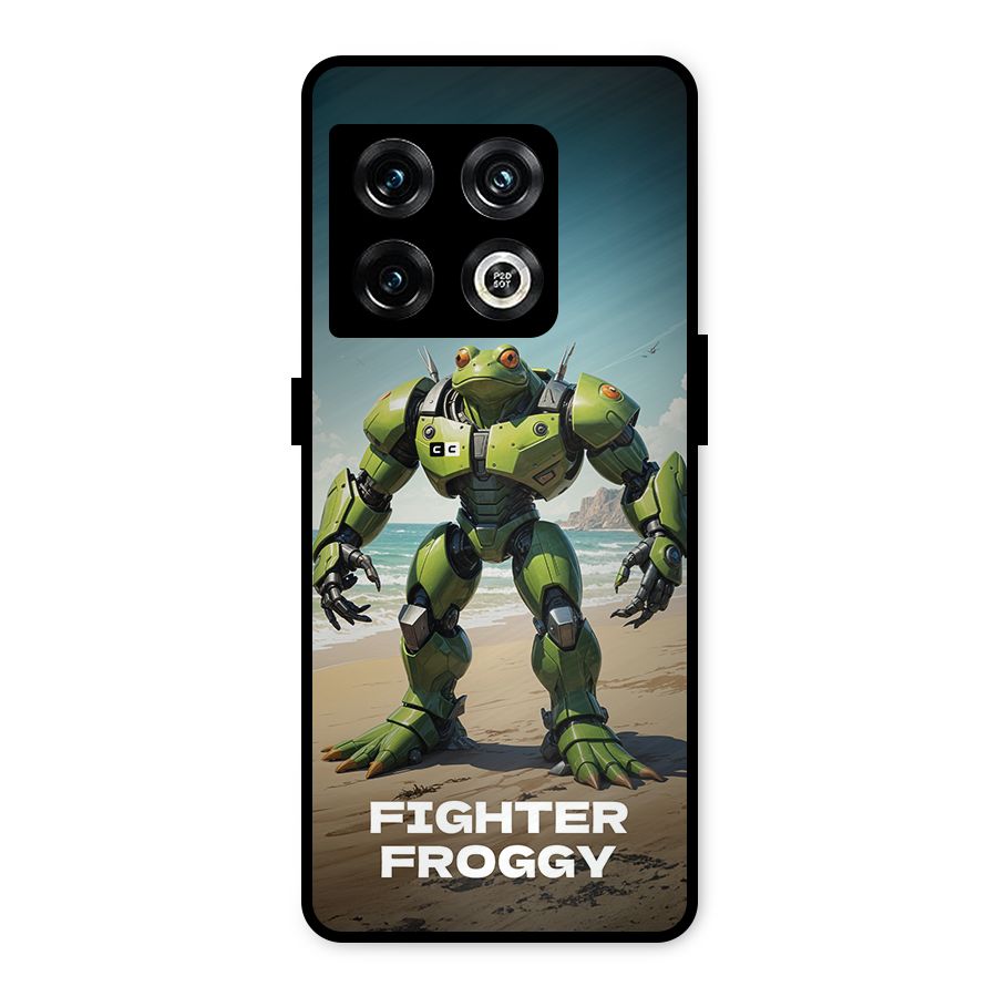 Fighter Froggy Metal Back Case for OnePlus 10 Pro 5G